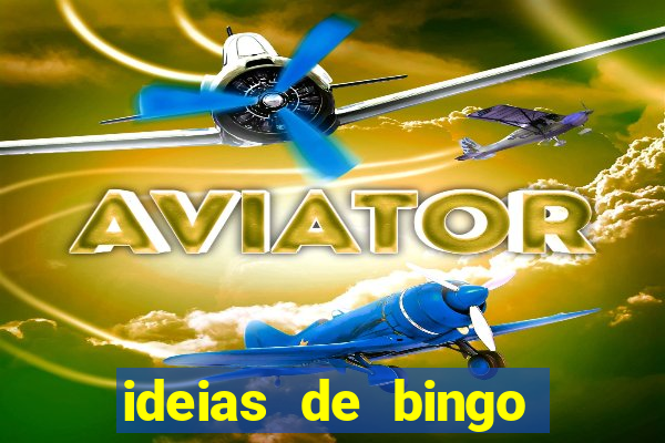 ideias de bingo para o natal